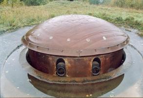 Ligne Maginot - ANZELING - A25 - (Ouvrage d'artillerie) - Bloc 5
Tourelle de 135 mm