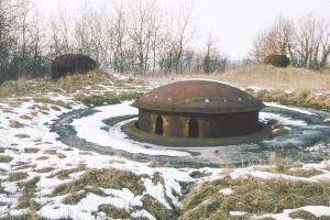 Ligne Maginot - ANZELING - A25 - (Ouvrage d'artillerie) - Bloc 5
La tourelle pour deux lance-bombes de 135mm