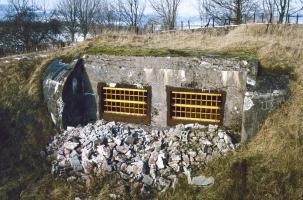 Ligne Maginot - ANZELING - A25 - (Ouvrage d'artillerie) - Bloc cheminée