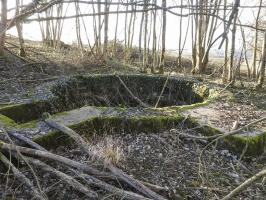 Ligne Maginot - BC1 - HOCHGERICHT - (Cuve pour canon) - 