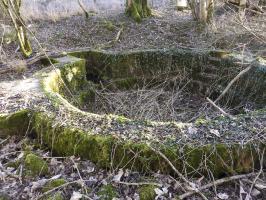 Ligne Maginot - BC1 - HOCHGERICHT - (Cuve pour canon) - 