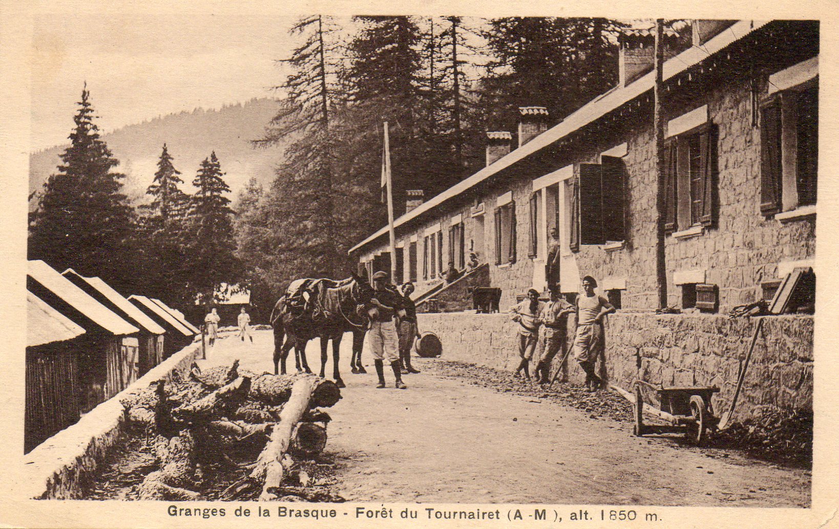 Ligne Maginot - GRANGES DE LA BRASQUE - CAMP DU TOURNAIRET - (Casernement) - 