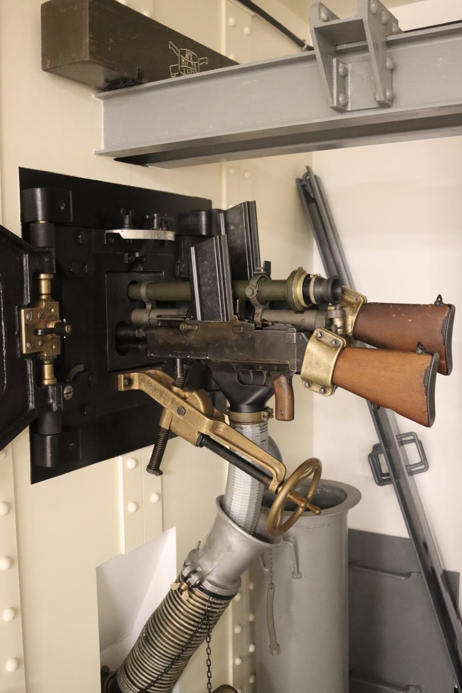 Ligne Maginot - Jumelage de fusils mitrailleurs mle 24-29 - 