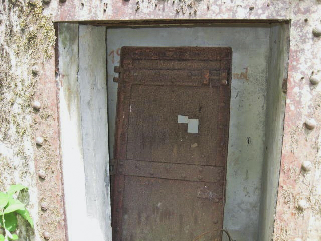 Ligne Maginot - WEIDESHEIM 1 - (Blockhaus pour arme infanterie) - Porte d'entrée