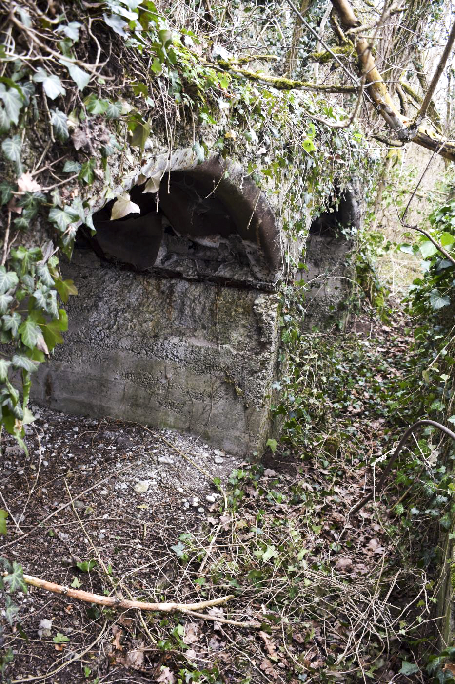 Ligne Maginot - NIEDERWALD - (Position d'artillerie préparée) - Soute à munitions 5