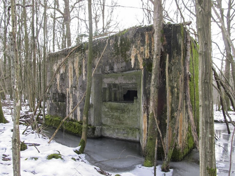 Ligne Maginot - A16 - SCIEUR - (Blockhaus pour canon) - 