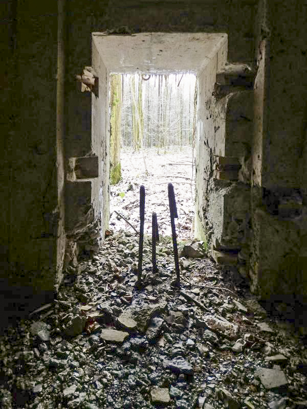Ligne Maginot - A16 - SCIEUR - (Blockhaus pour canon) - 