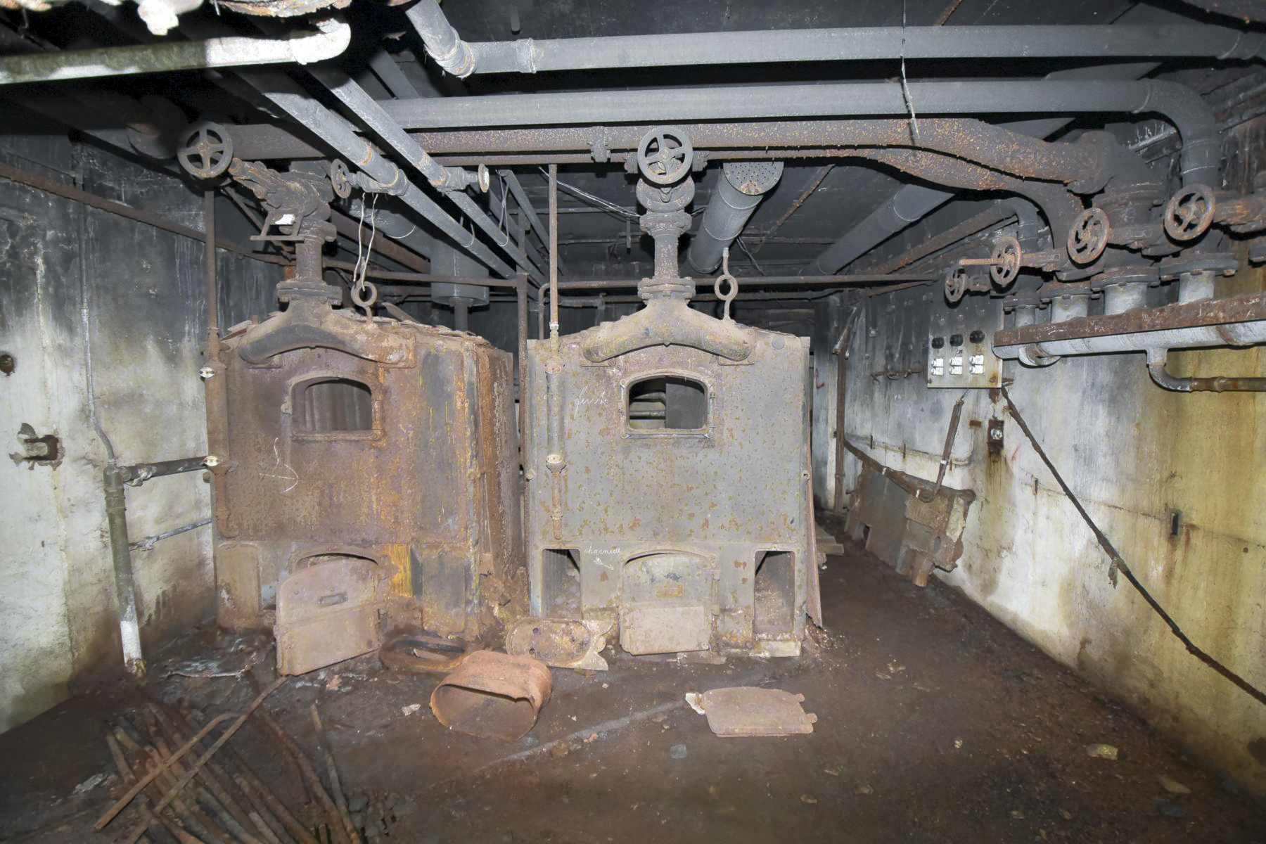 Ligne Maginot - KOENIGSMACKER (FESTE DE) - (Ouvrage d'artillerie) - Caserne D
Chaudières