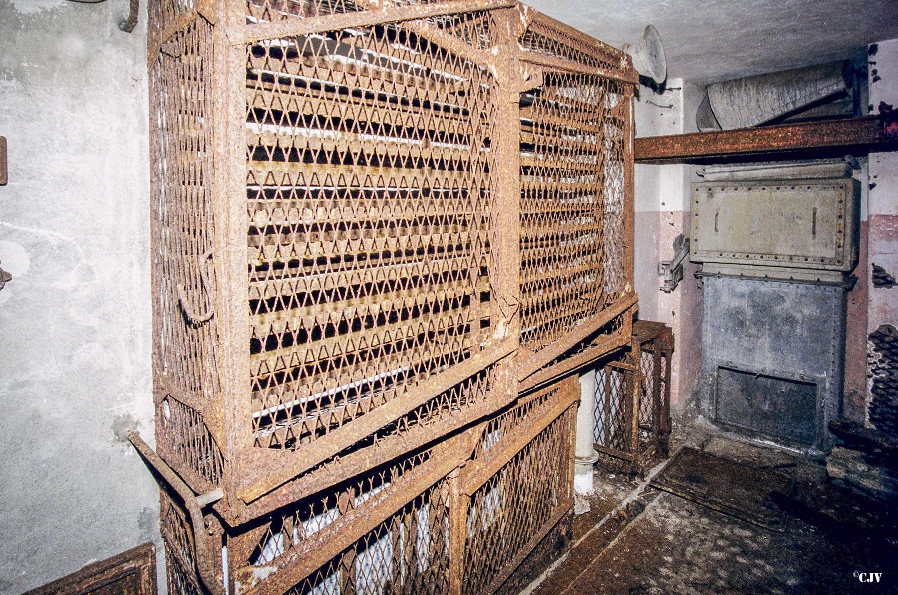 Ligne Maginot - ANZELING - A25 - (Ouvrage d'artillerie) - Entrée des hommes