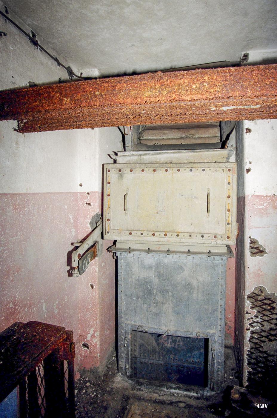 Ligne Maginot - ANZELING - A25 - (Ouvrage d'artillerie) - Entrée des hommes