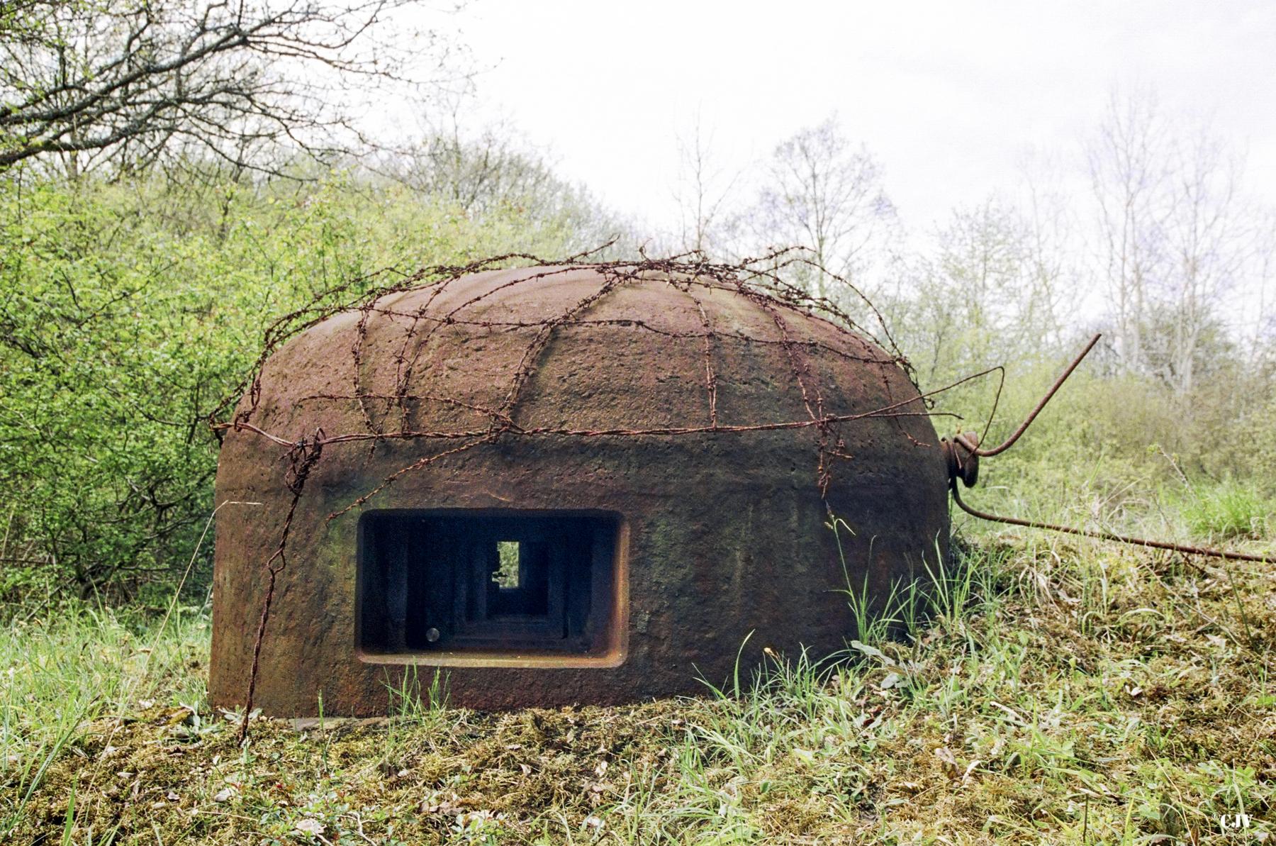 Ligne Maginot - ANZELING - A25 - (Ouvrage d'artillerie) - Bloc 3
Cloche GFM - Lia VERMEULEN