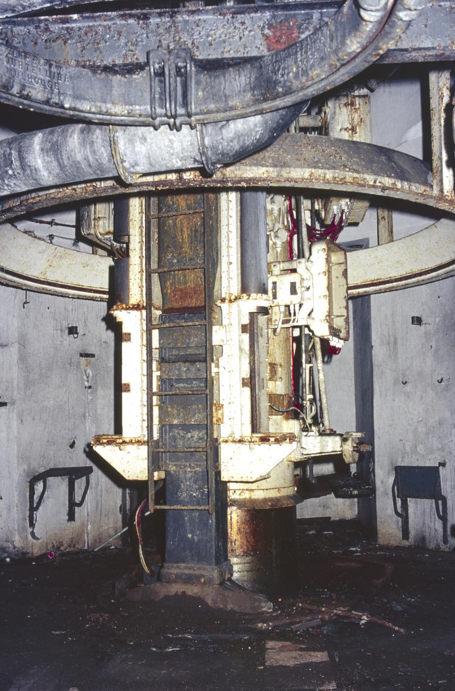 Ligne Maginot - ANZELING - A25 - (Ouvrage d'artillerie) - Bloc 5
Étage intermédiaire de la tourelle