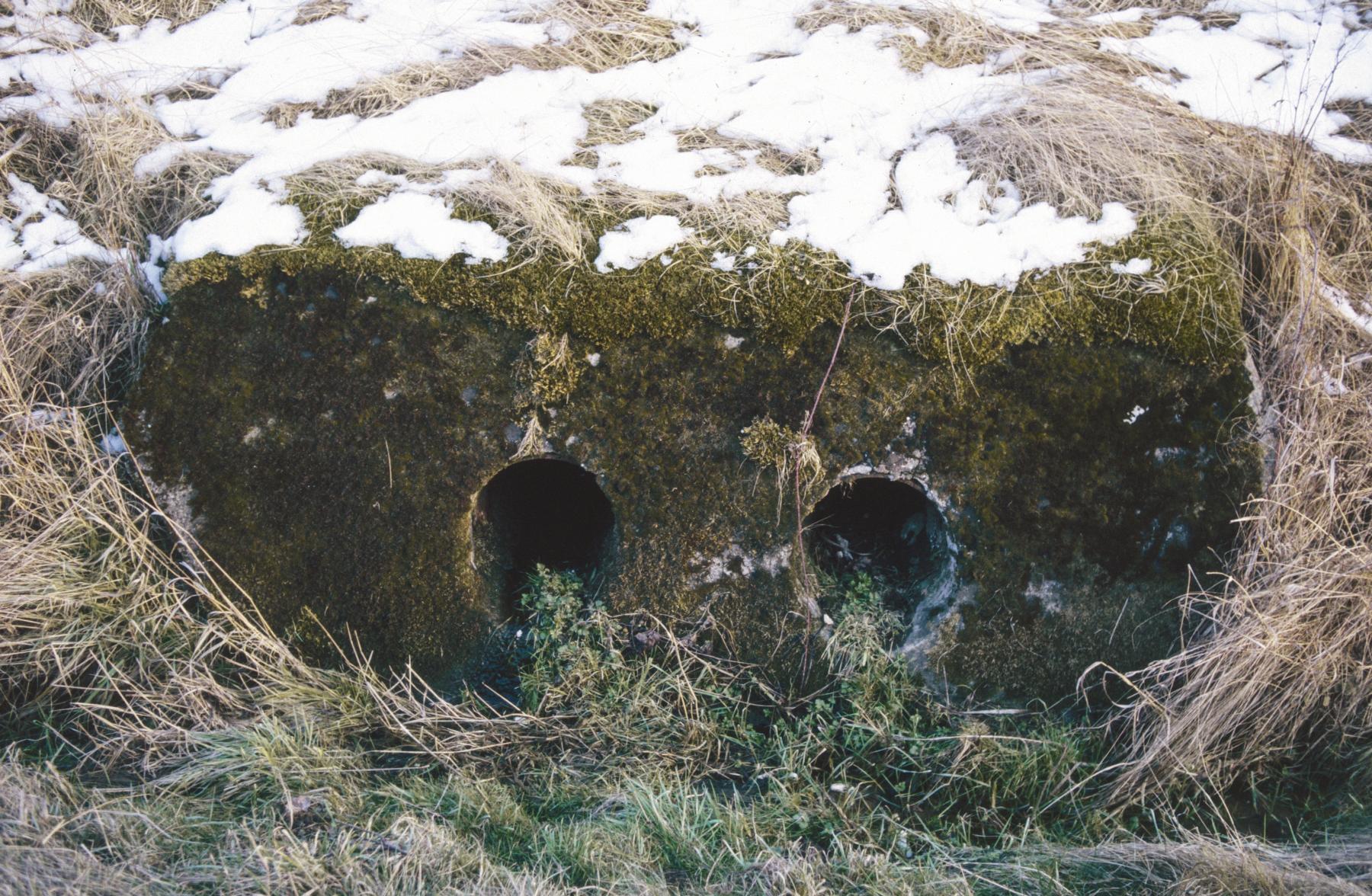 Ligne Maginot - ANZELING - A25 - (Ouvrage d'artillerie) - Bloc 5
Les ouvertures pour le système de ventilation du bloc