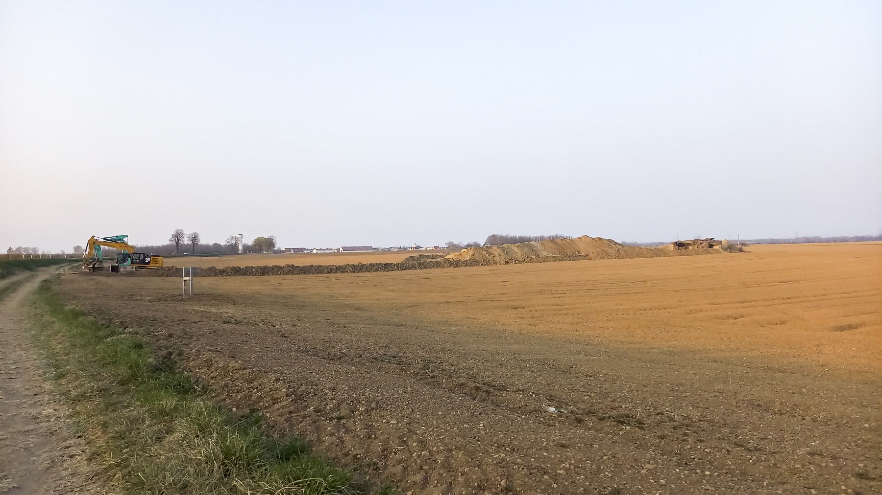Ligne Maginot - RUMERSHEIMER WEG - (Blockhaus pour arme infanterie) - Chantier de démolition...