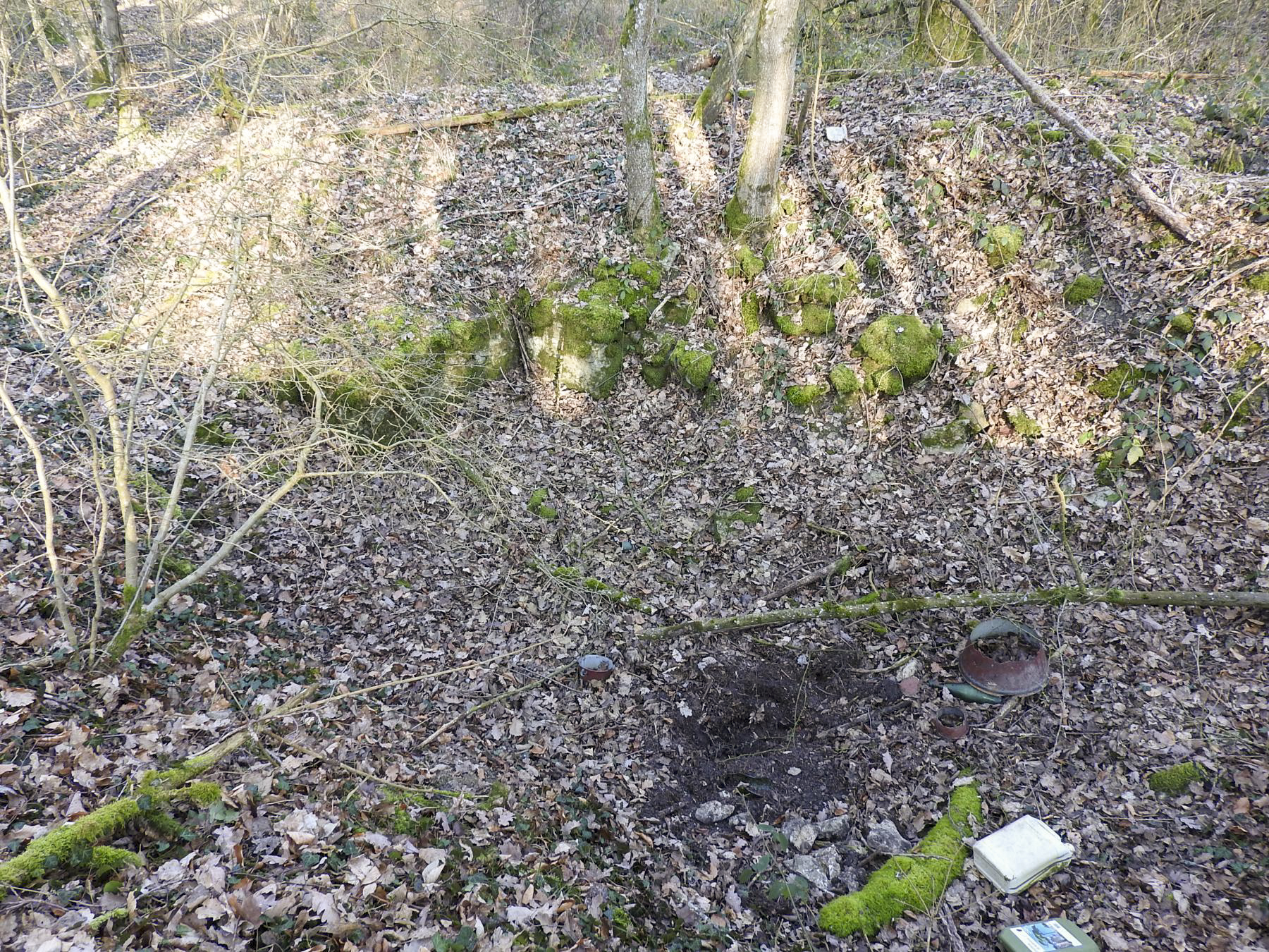 Ligne Maginot - STUDEN - (Abri) - L'emplacement d'un abri léger.