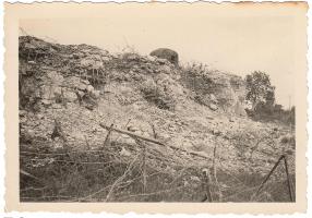 Ligne Maginot - 32/1 - FORT MORTIER - (Casemate d'infanterie - Double) - La casemate après les combats