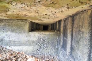 Ligne Maginot - BARRAGE 3 - (Blockhaus pour arme infanterie) - Créneau mitrailleuse