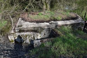 Ligne Maginot - BARRAGE 3 - (Blockhaus pour arme infanterie) - L’entrée 
