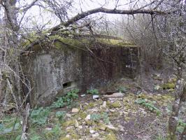 Ligne Maginot - BREITTUER 1 - (Blockhaus pour arme infanterie) - vue dégagée du bloc coté route