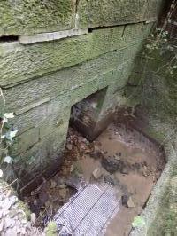 Ligne Maginot - VERLORENERBACH - (Blockhaus pour arme infanterie) - Sortie coté route sous la grille