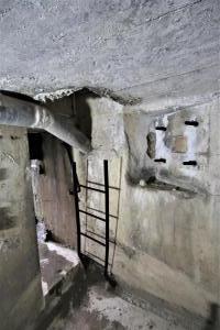 Ligne Maginot - WILLERWALD 1 (AVANT POSTE) - (Blockhaus pour canon) - L'accès depuis l'étage supérieur