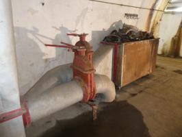 Ligne Maginot - Batterie chauffante - Batterie chauffante électrique, l'air est aspiré dans la galerie principale, réchauffé par les résistances et diffusé dans l'ouvrage.