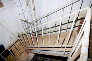 Ligne Maginot - ANZELING - A25 - (Ouvrage d'artillerie) - Bloc 9
Le partie amovible de l'escalier