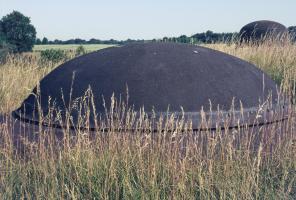 Ligne Maginot - ANZELING - A25 - (Ouvrage d'artillerie) - Bloc 9
La tourelle pour arme mixte et mortier de 50