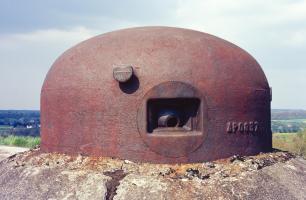 Ligne Maginot - ANZELING - A25 - (Ouvrage d'artillerie) - Bloc 9
Cloche GFM type B