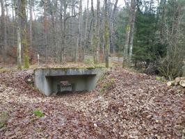 Ligne Maginot - REHKOEPFEL - (Blockhaus pour canon) - Bouclier pour canon de 25 AC