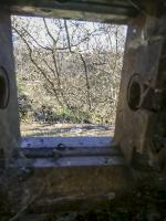 Ligne Maginot - DENTING - A28 - (Ouvrage d'infanterie) - Bloc 2
Un des créneaux de tir de la cloche GFM.