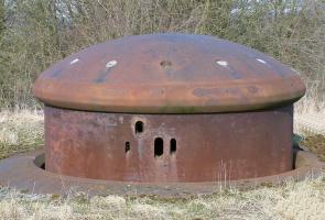 Ligne Maginot - DENTING - A28 - (Ouvrage d'infanterie) - Bloc 3
Tourelle de mitrailleuses