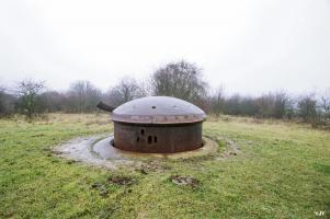 Ligne Maginot - DENTING - A28 - (Ouvrage d'infanterie) - Bloc 3
Tourelle de mitrailleuses
