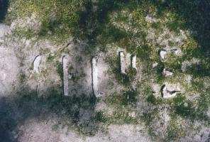 Ligne Maginot - FERME HENRY NORD-OUEST - (Observatoire indéterminé) - Restes du nom de l'observatoire