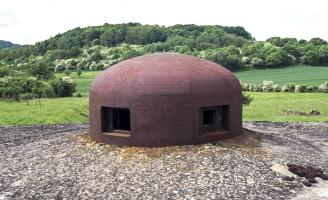 Ligne Maginot - MENSKIRCH - C57 - (Casemate d'infanterie - double) - Vue de l'une des deux cloches GFM.