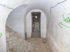 Ligne Maginot - GORDOLON (GN) - (Ouvrage d'artillerie) - Etage intermédiaire
Sortie de secours, à gauche la chambre à gravier