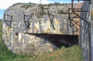 Ligne Maginot - MOTTENBERG - A33 - (Ouvrage d'infanterie) - Bloc 2
Façade du bloc