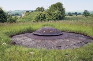 Ligne Maginot - MOTTENBERG - A33 - (Ouvrage d'infanterie) - Bloc 3
Tourelle des mitrailleuses