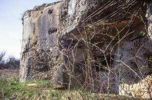 Ligne Maginot - MOTTENBERG SUD - C69 - (Casemate d'infanterie - double) - La casemate côté sud