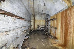 Ligne Maginot - FORT JEANNE D'ARC (3° ARMEE) - (PC de Région Fortifiée) - Batterie gauche pour obusiers de 15 cm