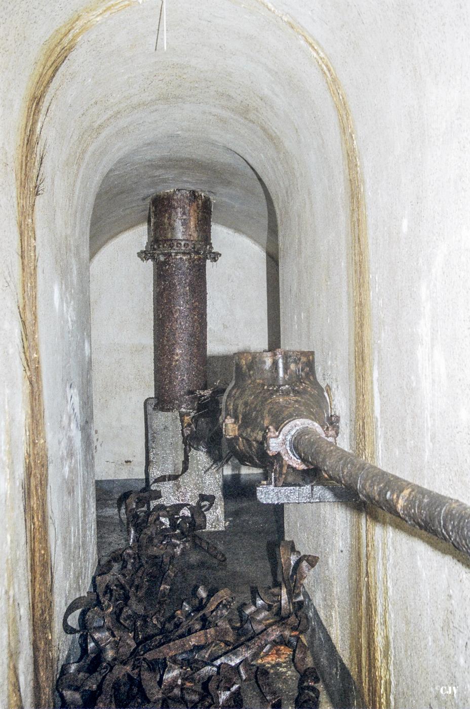 Ligne Maginot - ANZELING - A25 - (Ouvrage d'artillerie) - Entrée des câbles