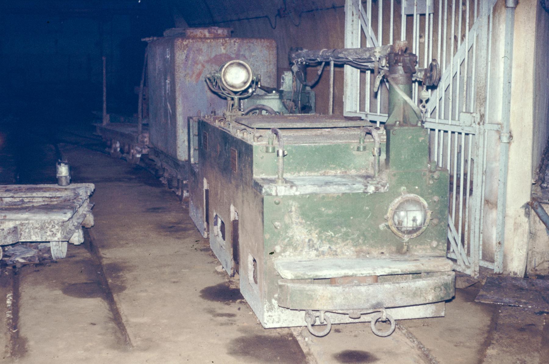 Ligne Maginot - ANZELING - A25 - (Ouvrage d'artillerie) - Locotracteur Schneider-Westinghouse