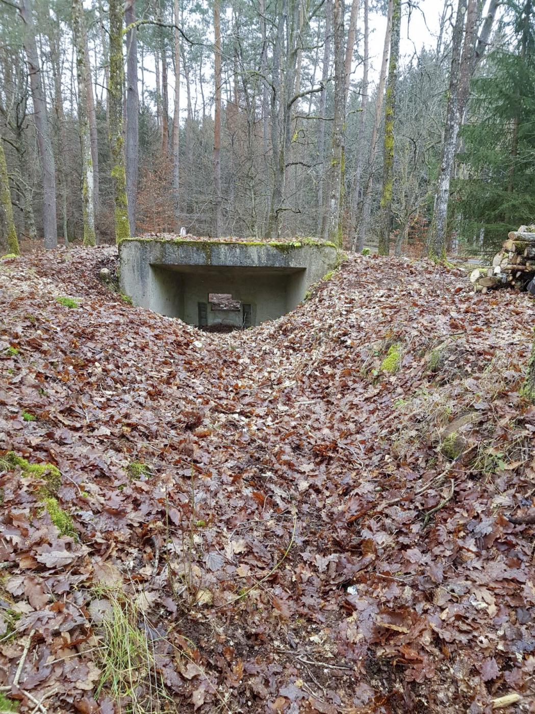 Ligne Maginot - REHKOEPFEL - (Blockhaus pour canon) - Bouclier pour canon de 25 AC