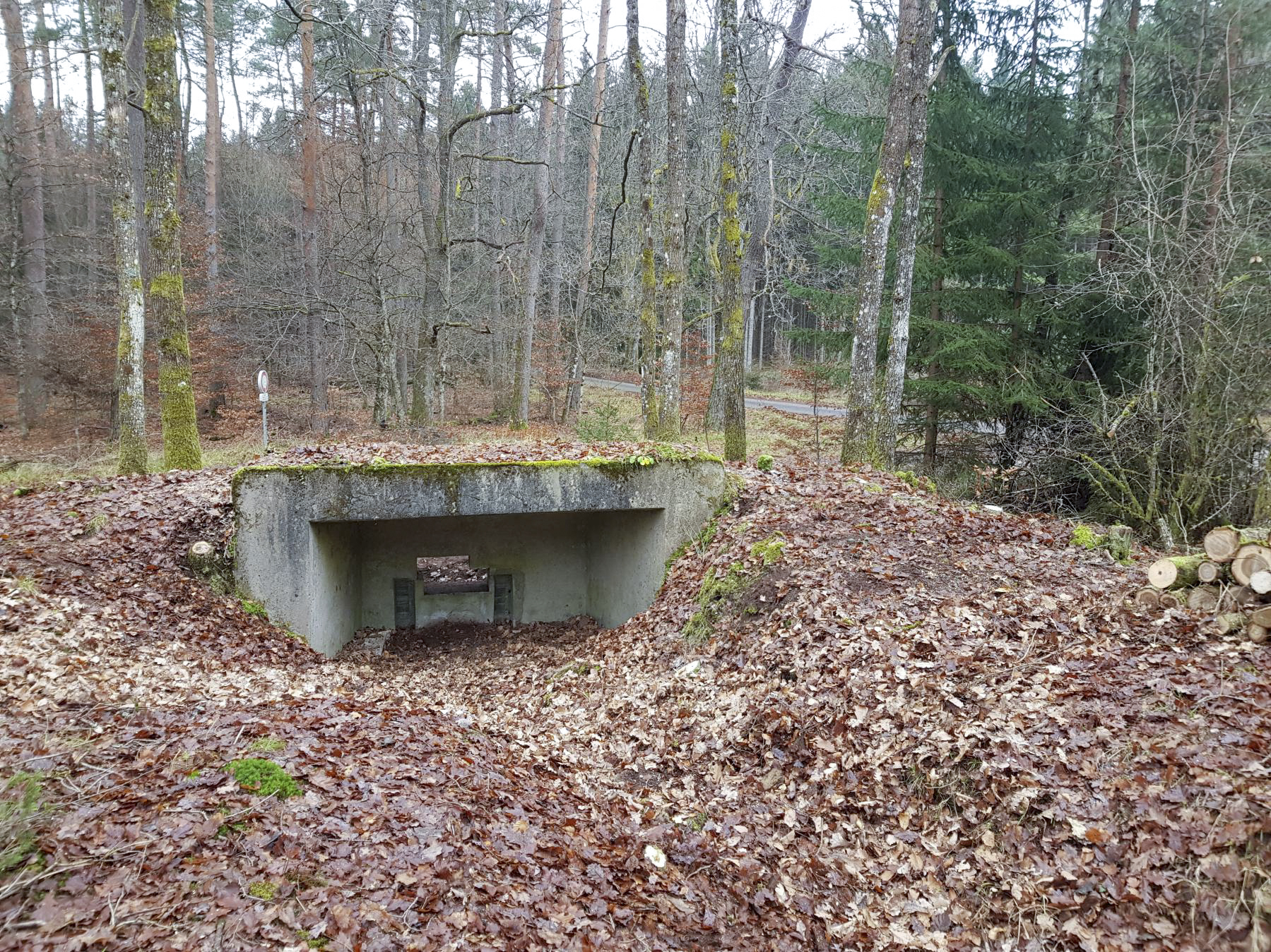Ligne Maginot - REHKOEPFEL - (Blockhaus pour canon) - Bouclier pour canon de 25 AC
