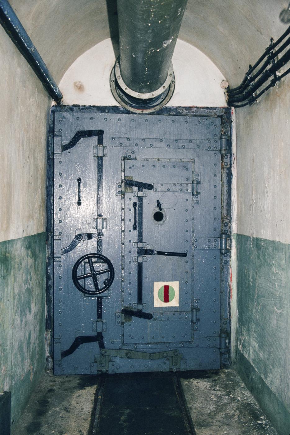 Ligne Maginot - SAINT GOBAIN - (Ouvrage d'infanterie) - Bloc 2
Porte du sas d'accès au bloc