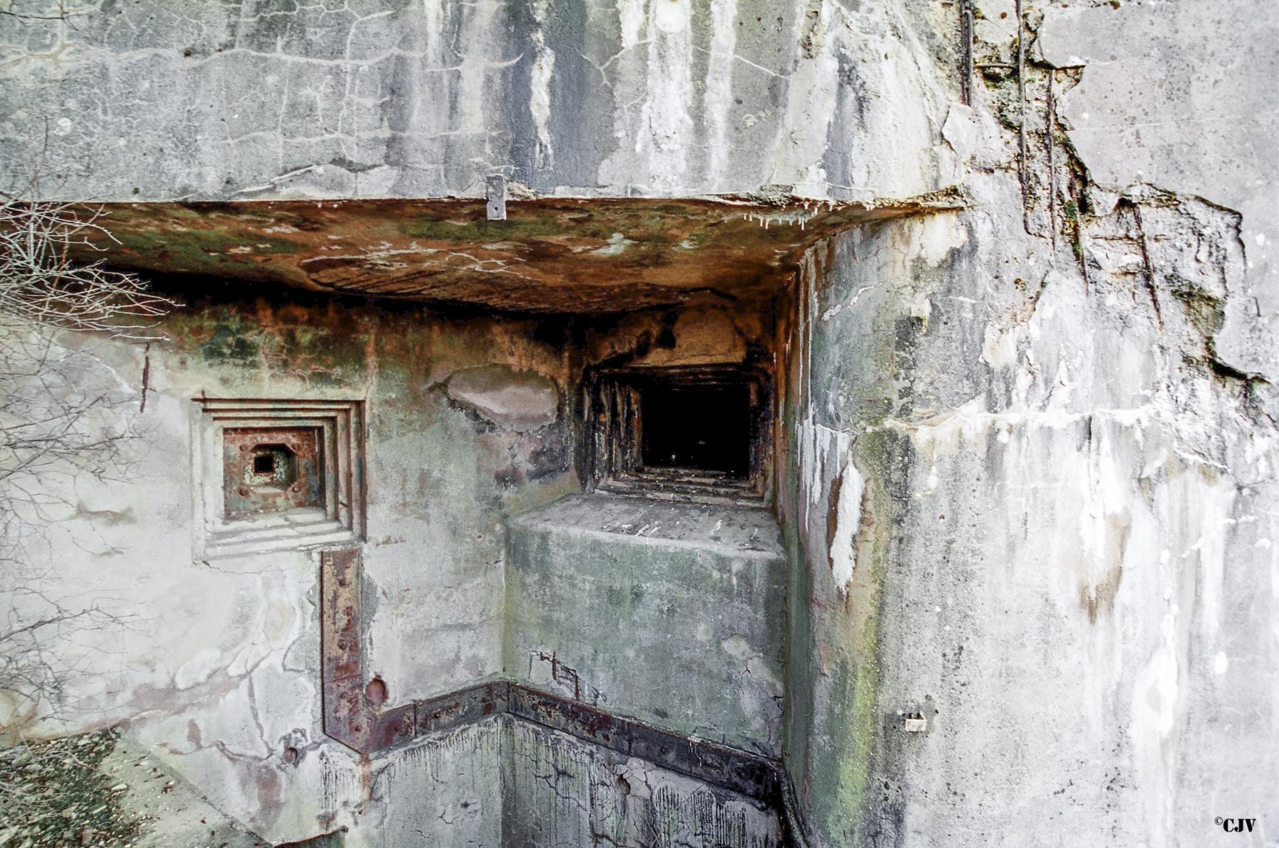 Ligne Maginot - DENTING - A28 - (Ouvrage d'infanterie) - Bloc 1