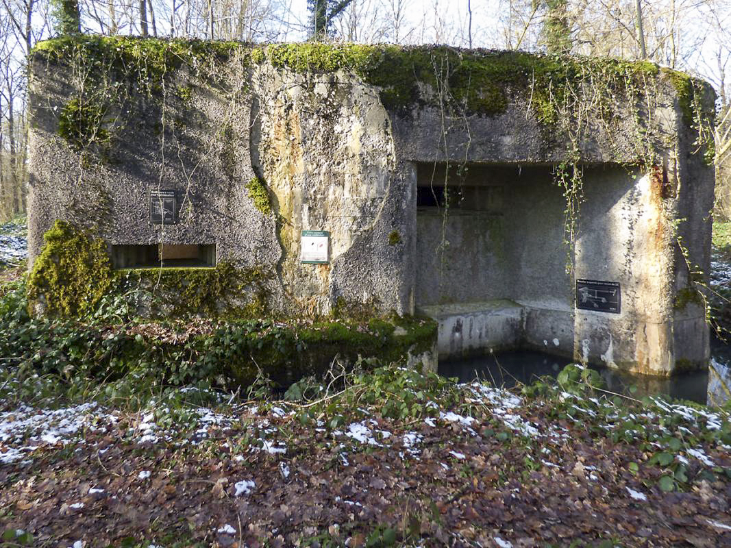 Ligne Maginot - A26-A - FONTAINE OUEST - (Blockhaus pour canon) - 