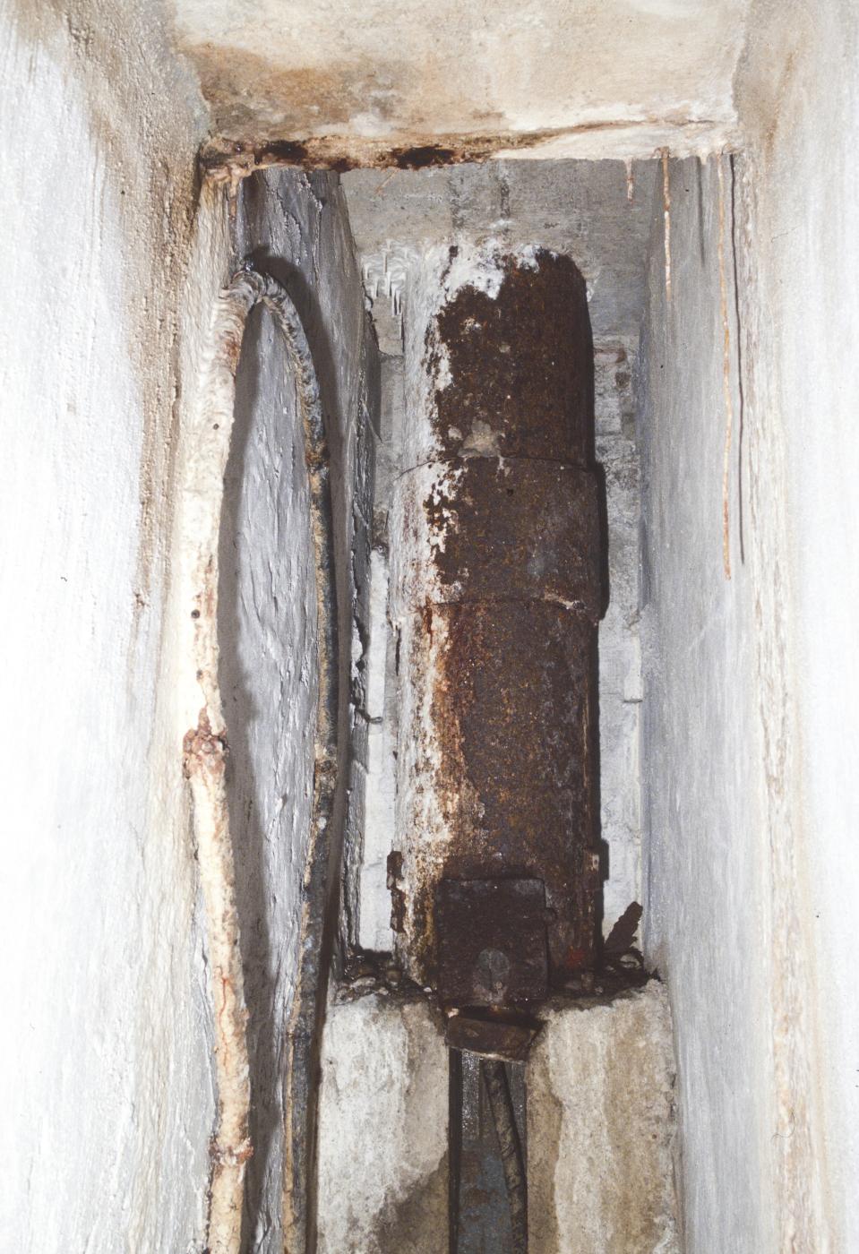 Ligne Maginot - DENTING - A28 - (Ouvrage d'infanterie) - Entrée des cables - MANSUY Michel