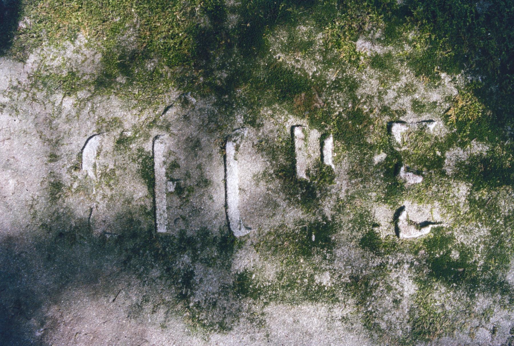 Ligne Maginot - FERME HENRY NORD-OUEST - (Observatoire indéterminé) - Restes du nom de l'observatoire - MANSUY Michel