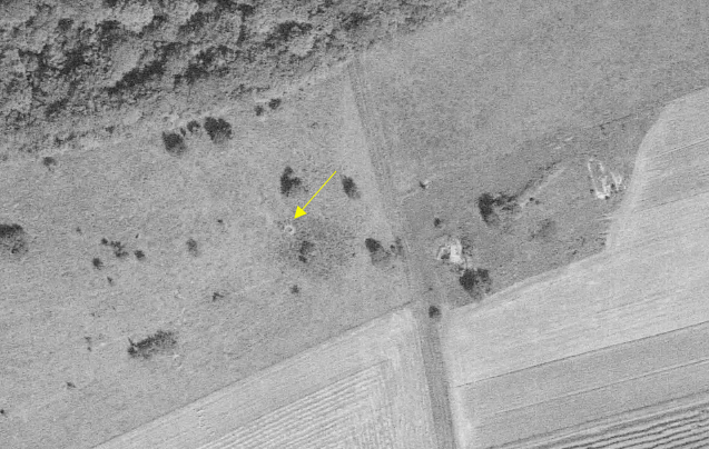 Ligne Maginot - MT142 - (Cuve pour arme d'infanterie) -  - IGN - Géoportail 1977